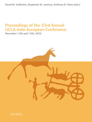 cover image of Proceedings of the 33rd Annual UCLA Indo-European Conference